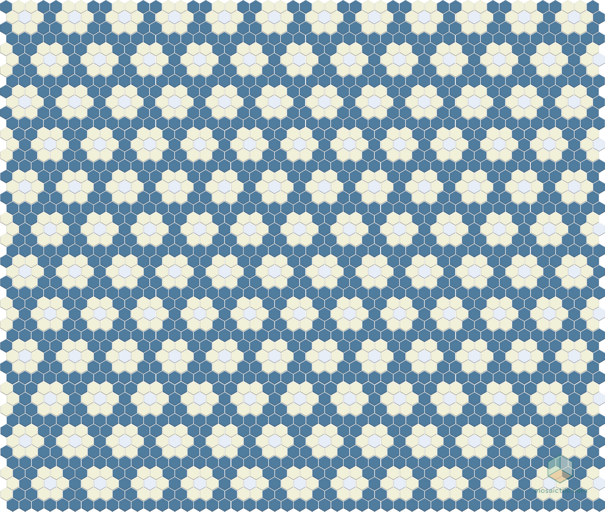 Honeycomb Rosette | Pinnacle Hexagon Pattern