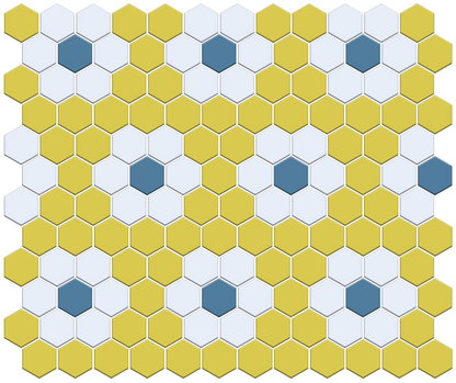 Honeycomb Rosette | Pinnacle Hexagon Pattern