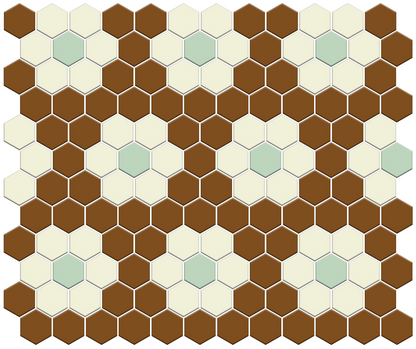 Honeycomb Rosette | Pinnacle Hexagon Pattern