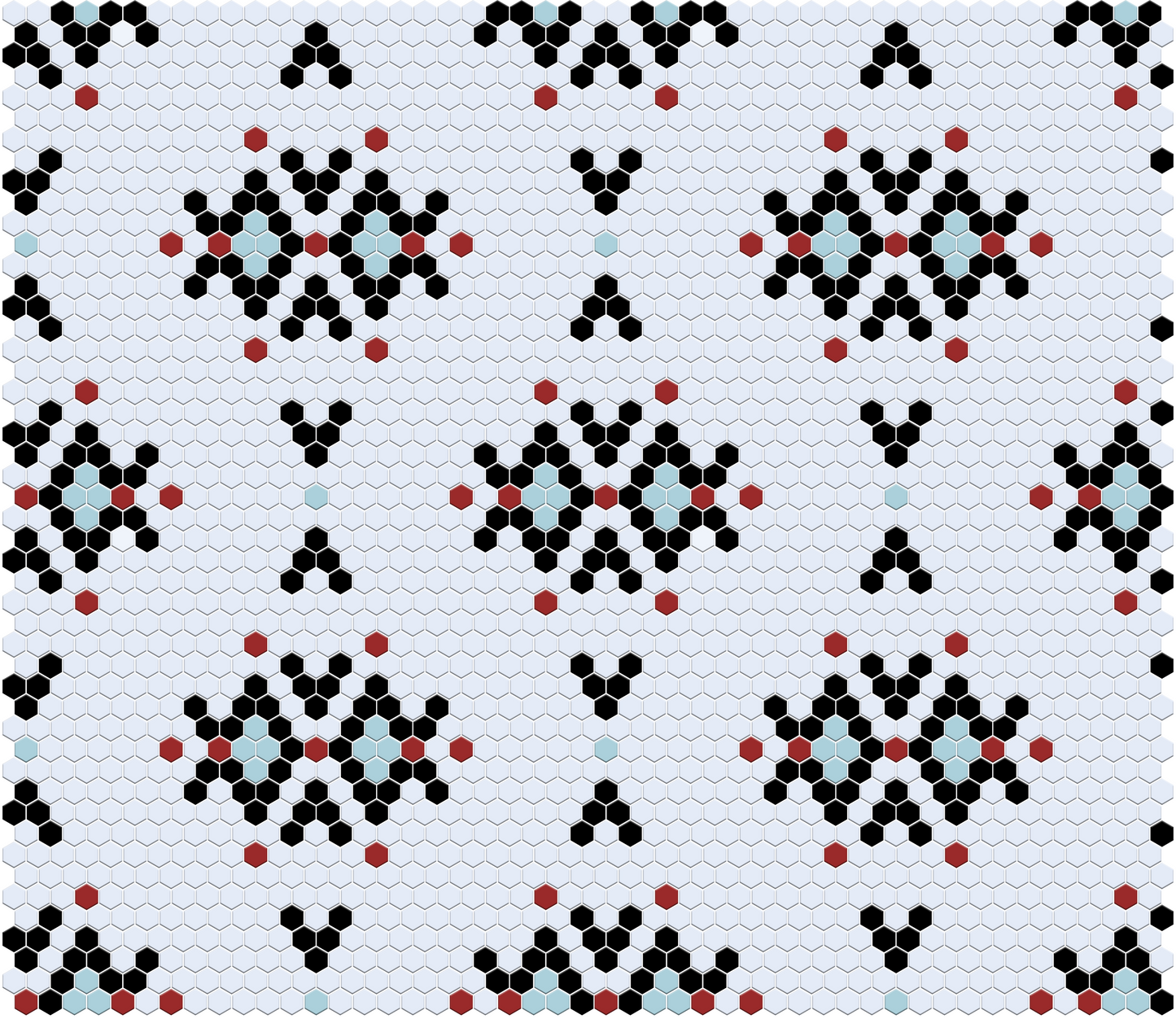 Kalasta 4 pc. | Pinnacle Hexagon Patterns