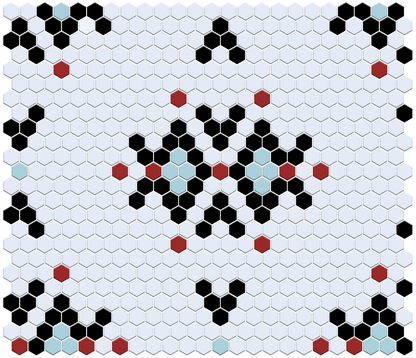 Kalasta 4 pc. | Pinnacle Hexagon Patterns