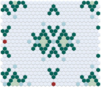 Kalasta 4 pc. | Pinnacle Hexagon Patterns