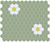 Bumblebee Yellow/Satin White/Juniper Green