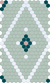 Turkish Rose/Dream Teal/Ice White on Celadon