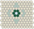 Sky/Forest/Celadon on Brulee White