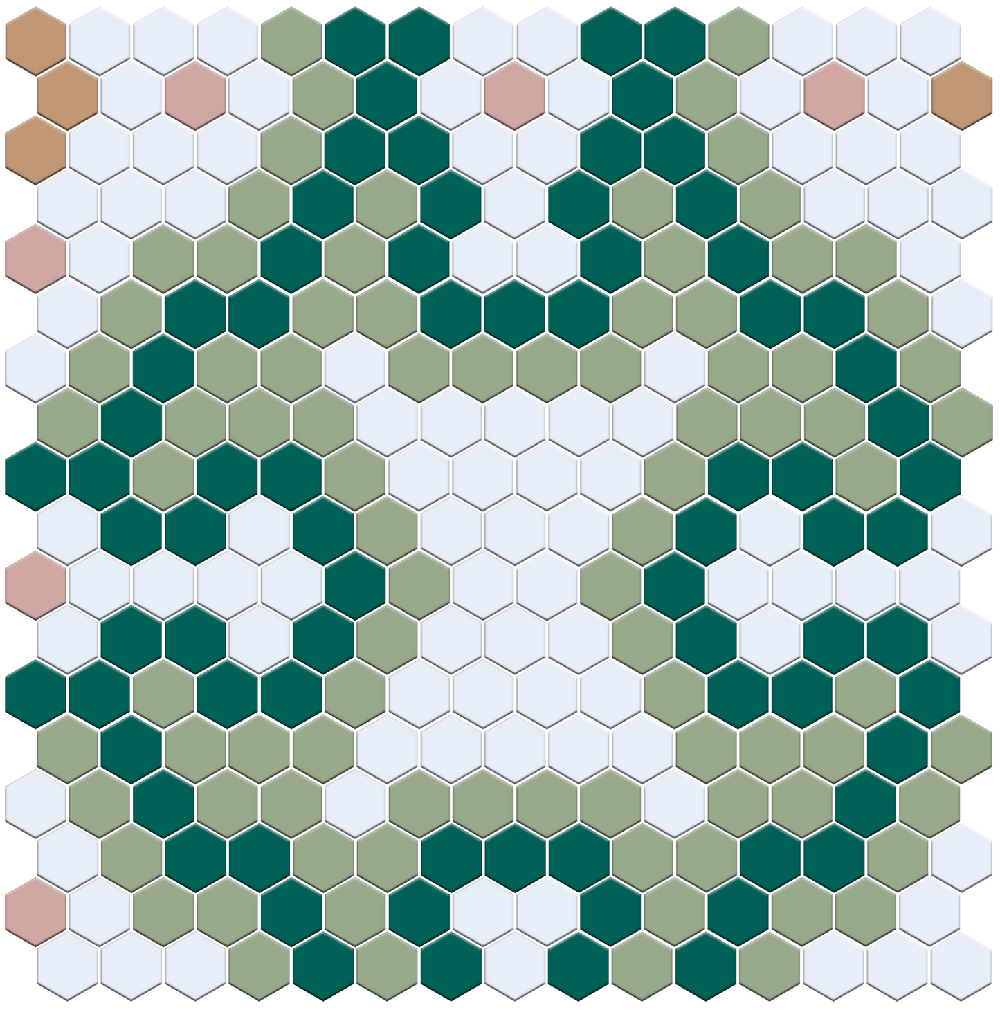 Marapossa | Modern Craftsman Square Tile Pattern