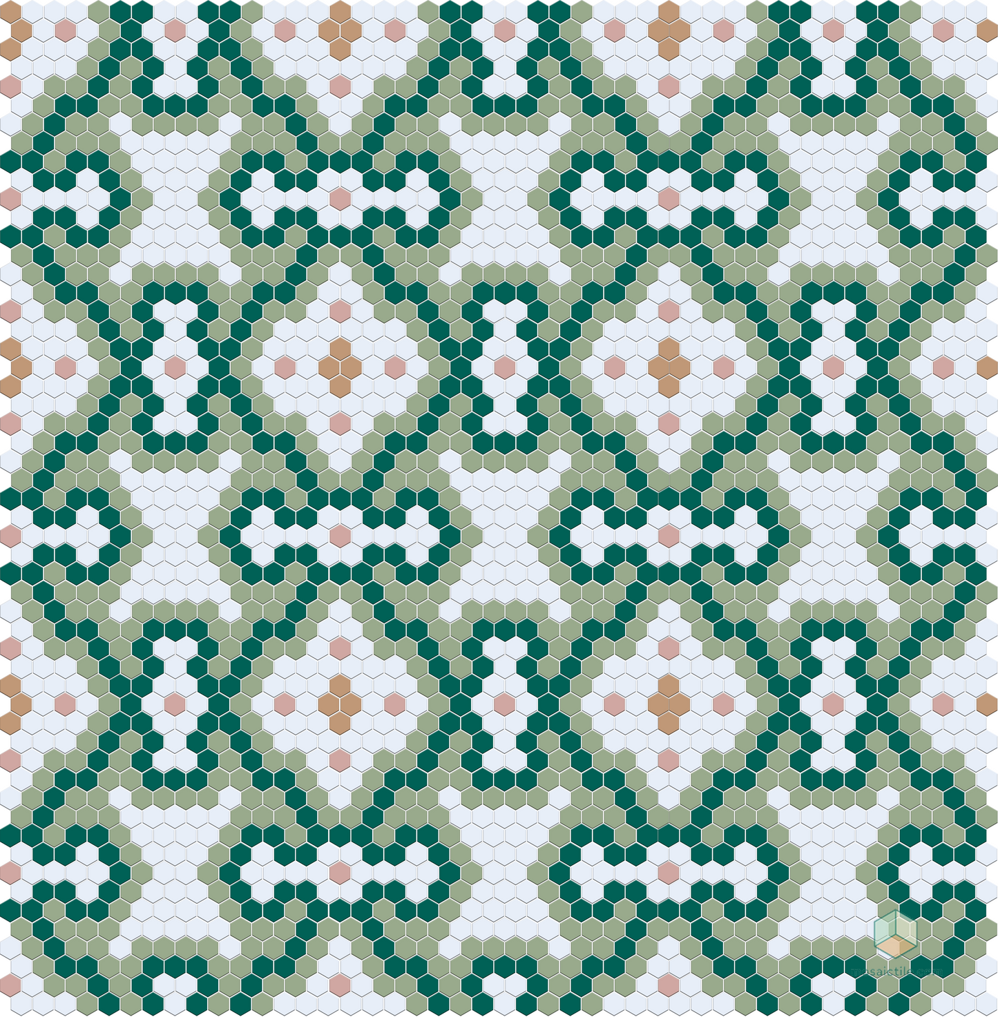 Marapossa | Modern Craftsman Hexagon Tile Pattern