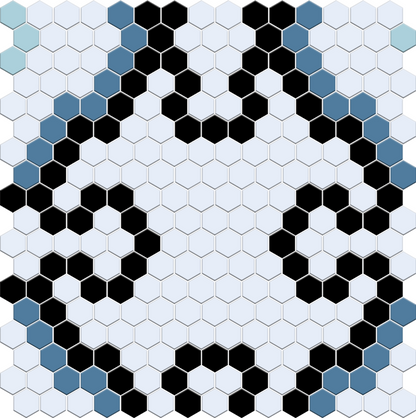 Marapossa | Modern Craftsman Hexagon Tile Pattern