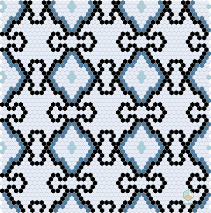 Marapossa | Modern Craftsman Hexagon Tile Pattern
