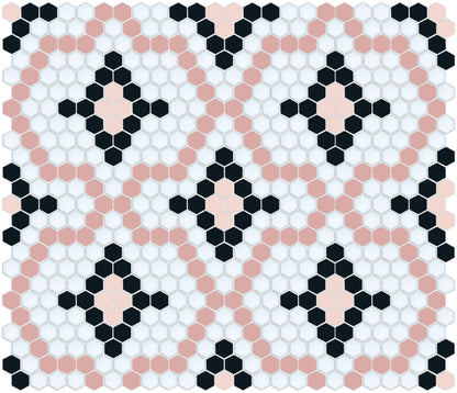 Monarch | Pinnacle Hexagon Tile Pattern Allium
