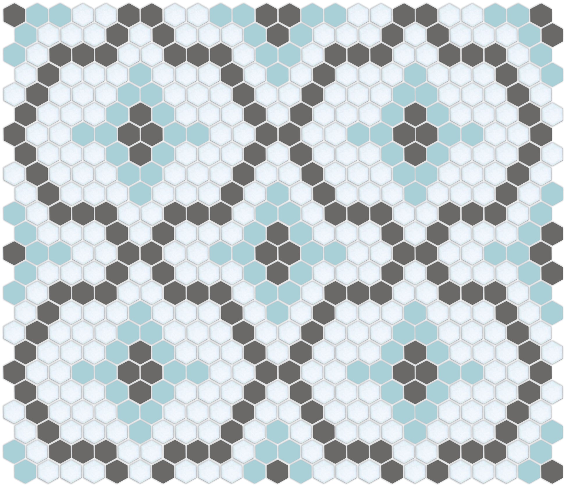 Monarch | Pinnacle Hexagon Tile Pattern Azalea