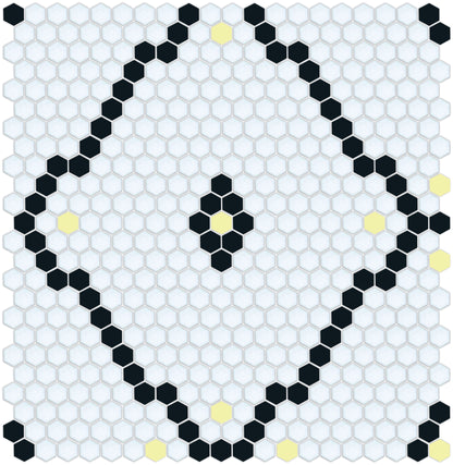 Matte Modage 4 pc. | Pinnacle Hexagon Patterns