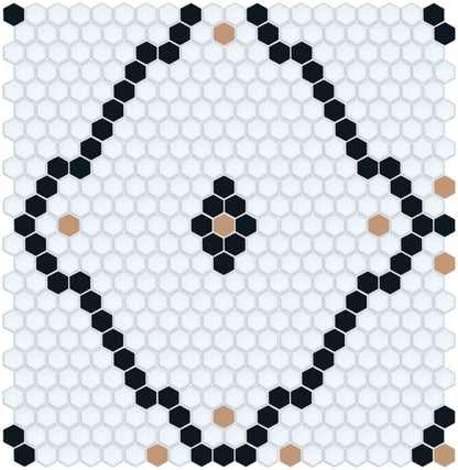 Matte Modage 4 pc. | Pinnacle Hexagon Patterns