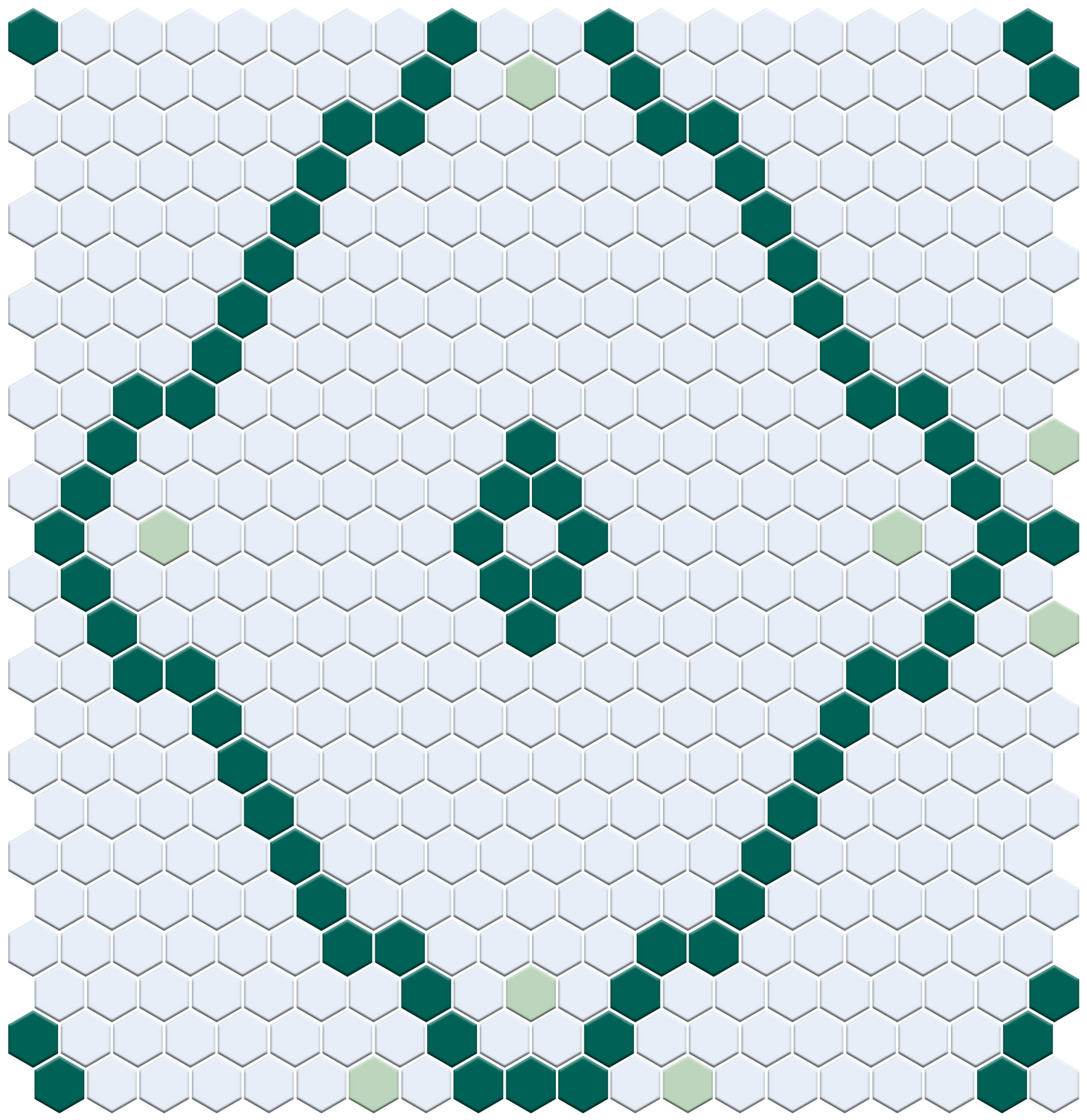 Satin Modage 4 pc. | Pinnacle Hexagon Patterns