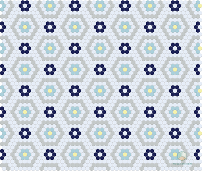 Monet | Pinnacle Hexagon Pattern