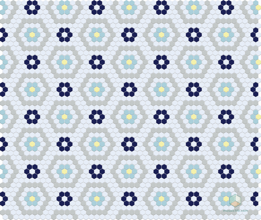 Monet | Pinnacle Hexagon Pattern