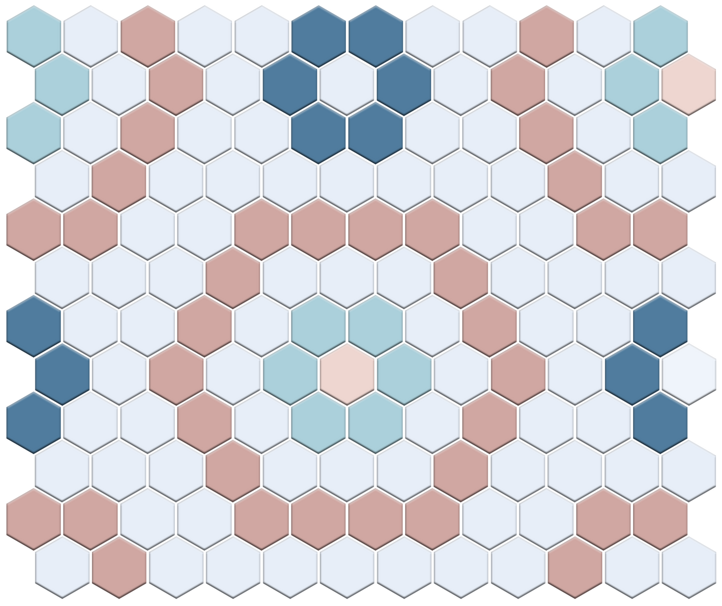 Monet | Pinnacle Hexagon Pattern