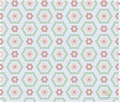 Monet | Pinnacle Hexagon Pattern