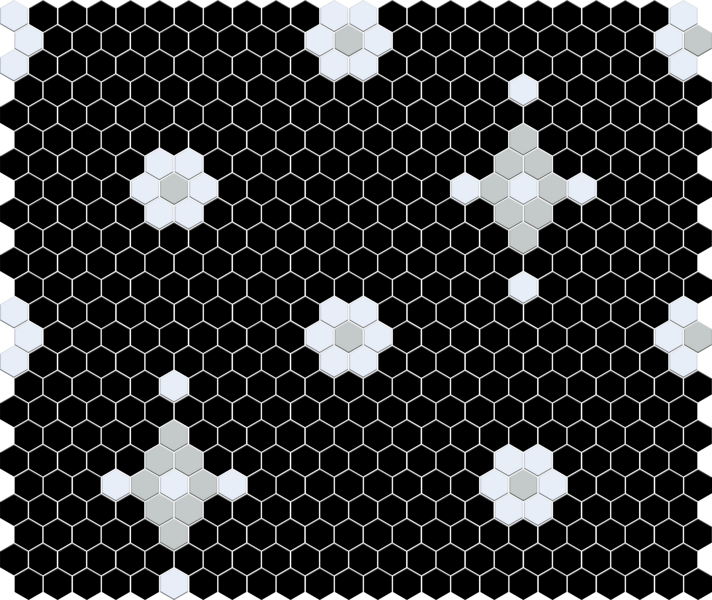 Mountain View 4 pc. | Pinnacle Hexagon Patterns