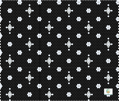 Mountain View 4 pc. | Pinnacle Hexagon Patterns