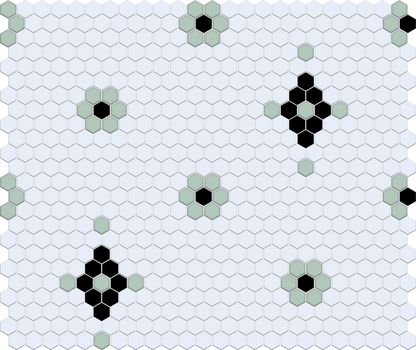 Mountain View 4 pc. | Pinnacle Hexagon Patterns