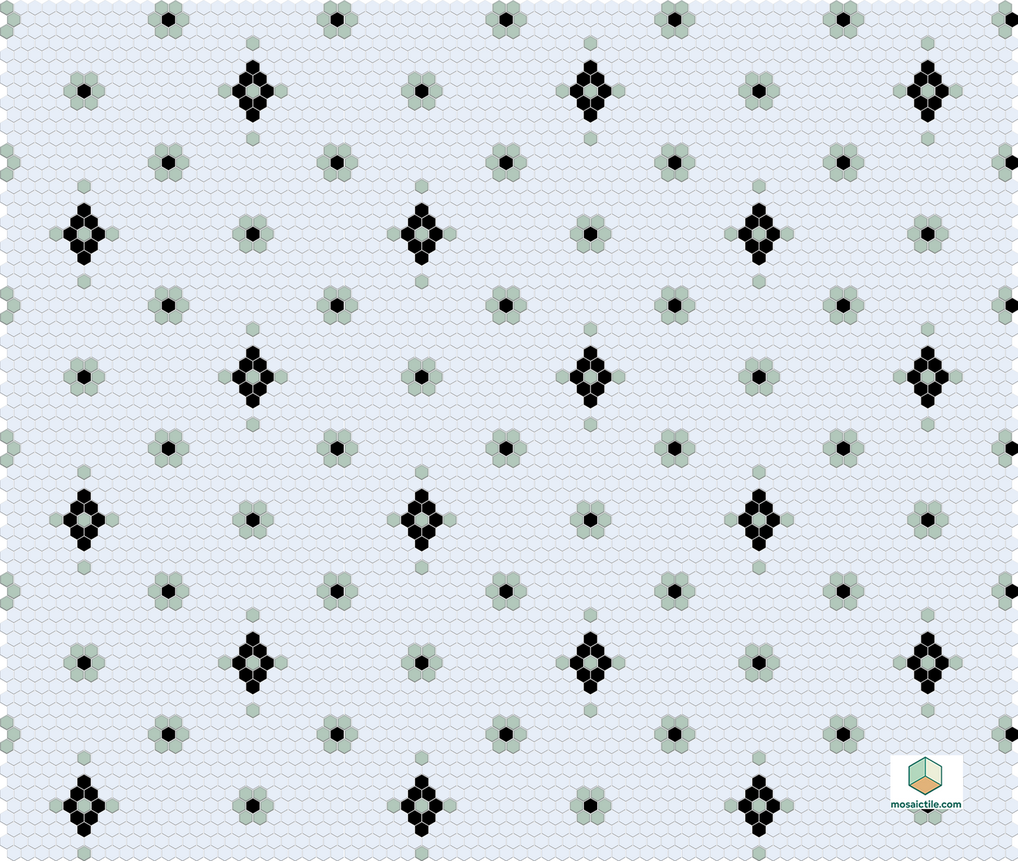 Mountain View 4 pc. | Pinnacle Hexagon Patterns