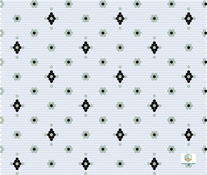 Mountain View 4 pc. | Pinnacle Hexagon Patterns