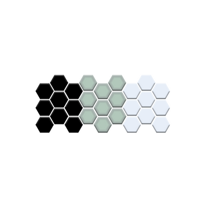 Mountain View 4 pc. | Pinnacle Hexagon Patterns