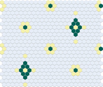 Mountain View 4 pc. | Pinnacle Hexagon Patterns