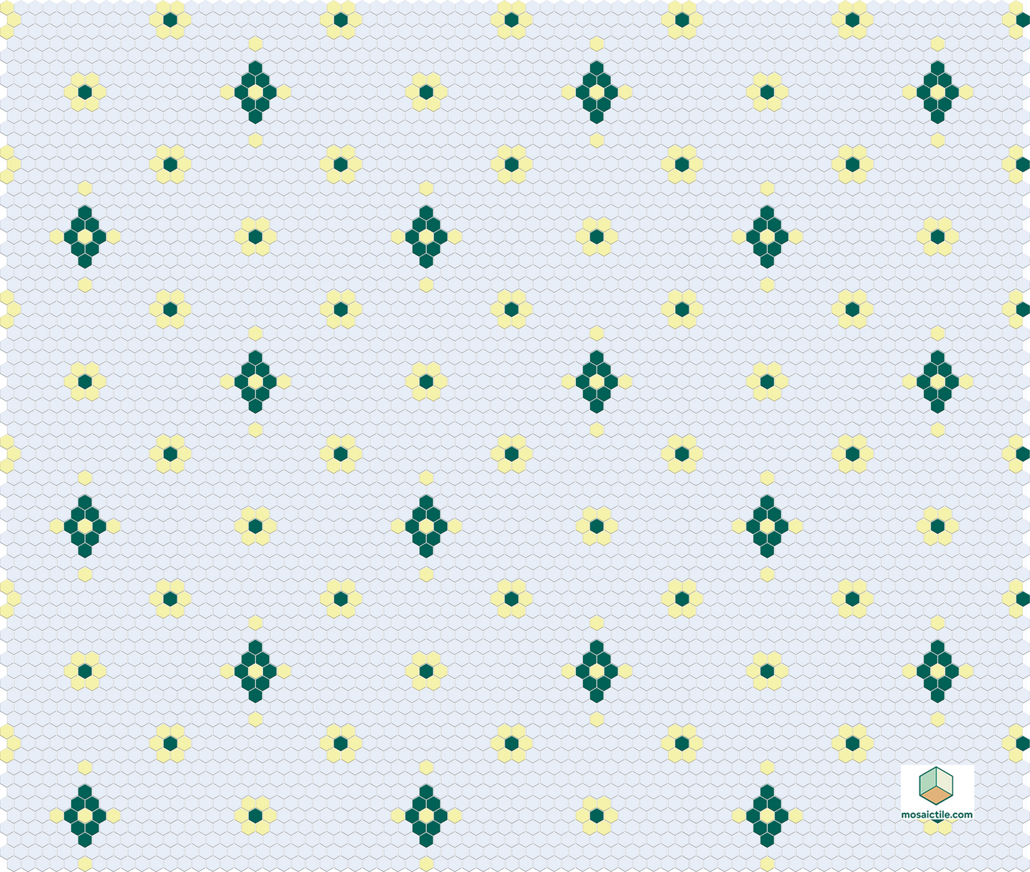 Mountain View 4 pc. | Pinnacle Hexagon Patterns