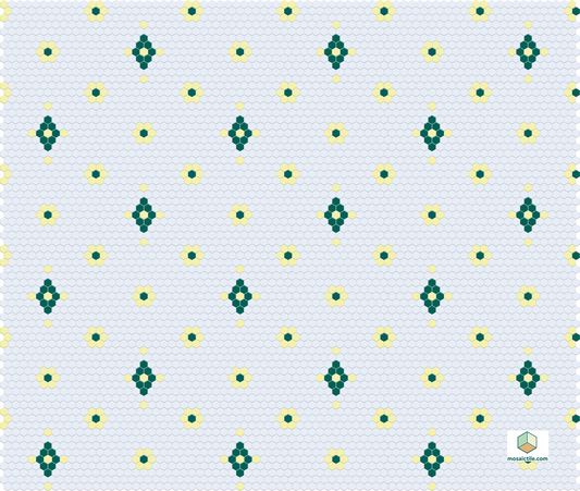 Mountain View 4 pc. | Pinnacle Hexagon Patterns