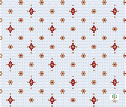 Mountain View 4 pc. | Pinnacle Hexagon Patterns