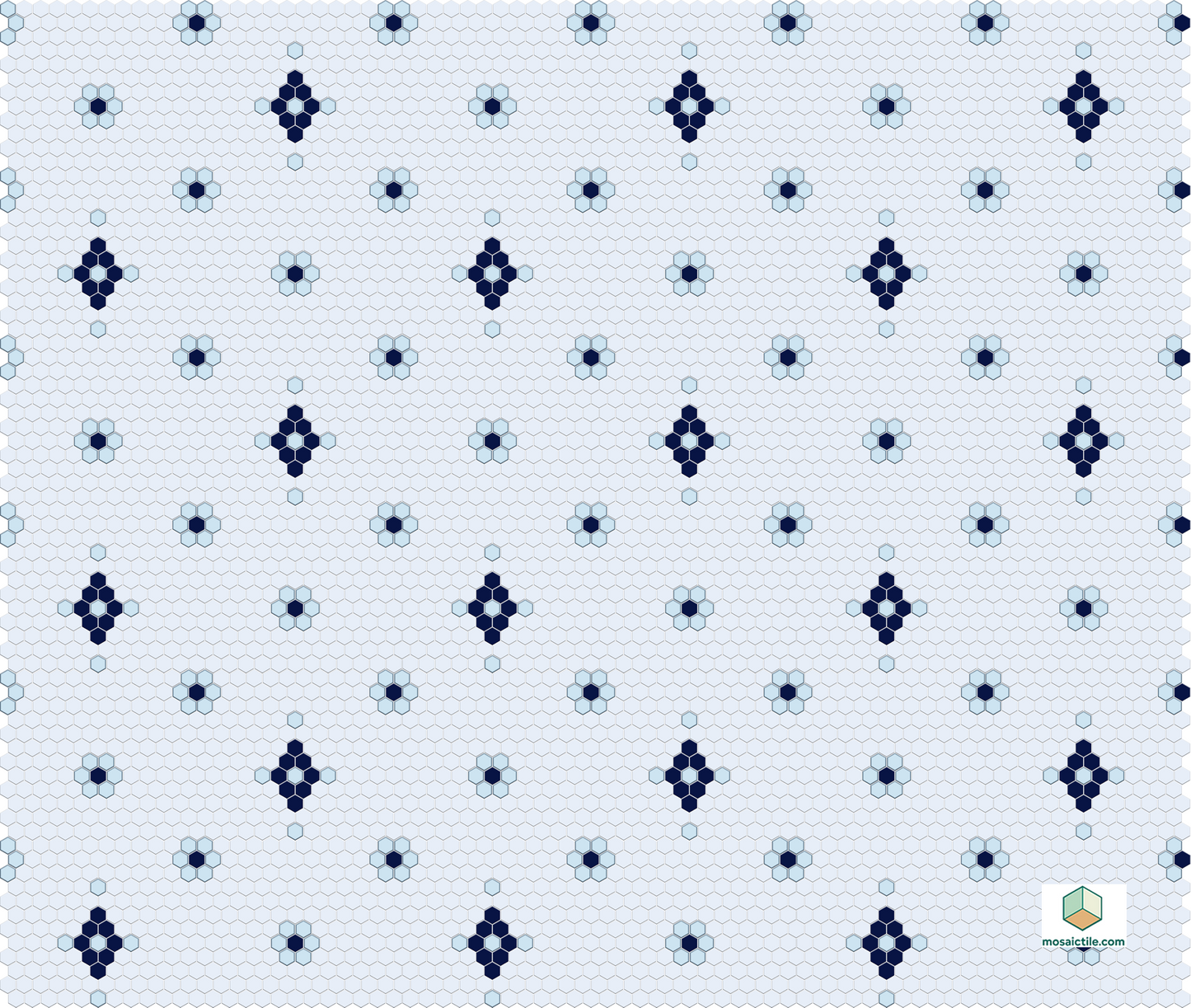 Mountain View 4 pc. | Pinnacle Hexagon Patterns