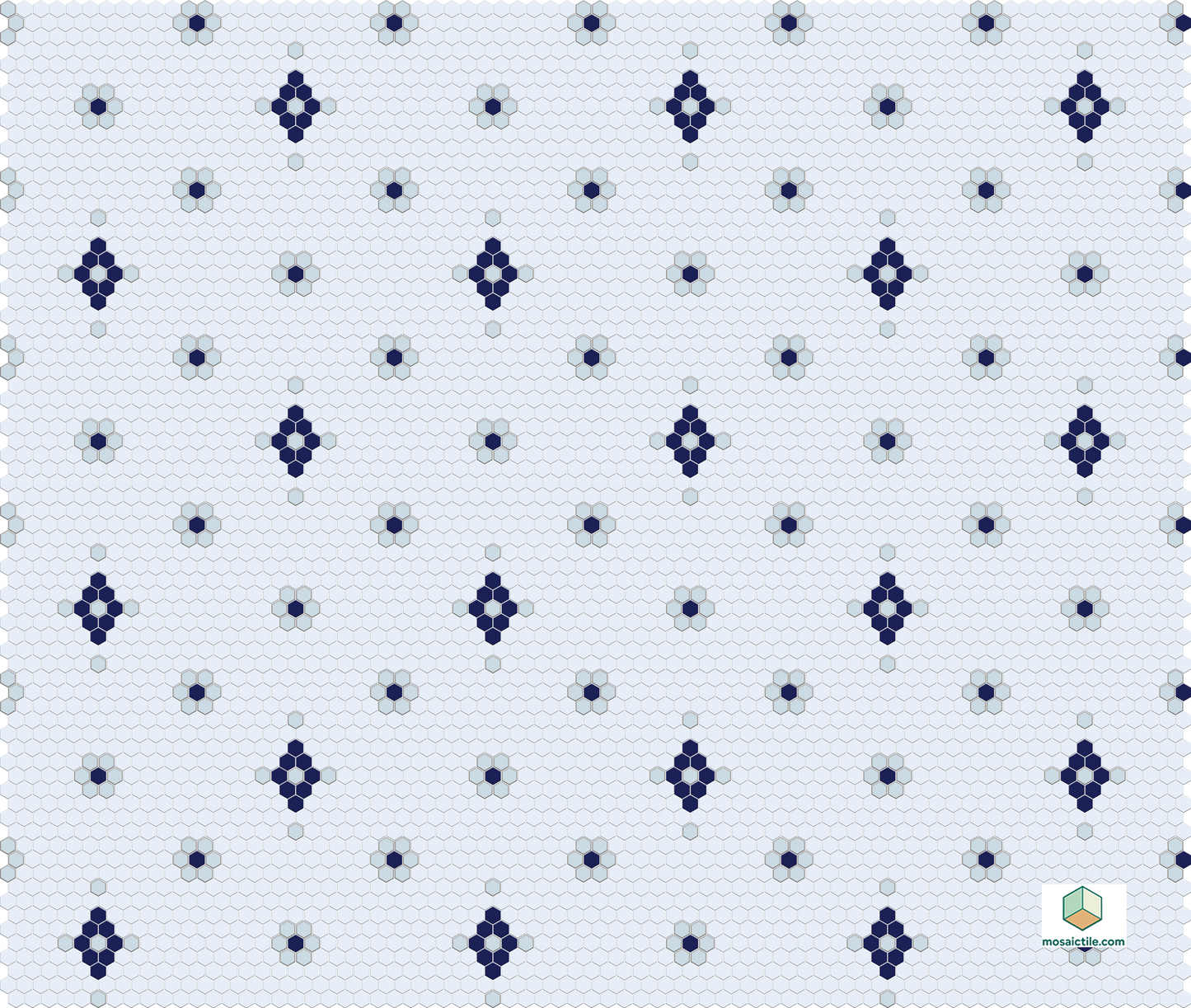 Mountain View 4 pc. | Pinnacle Hexagon Patterns