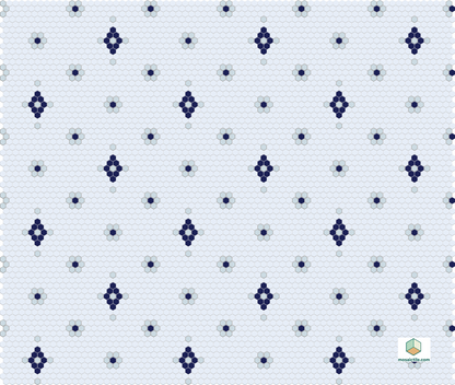 Mountain View 4 pc. | Pinnacle Hexagon Patterns