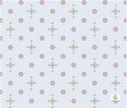 Mountain View 4 pc. | Pinnacle Hexagon Patterns