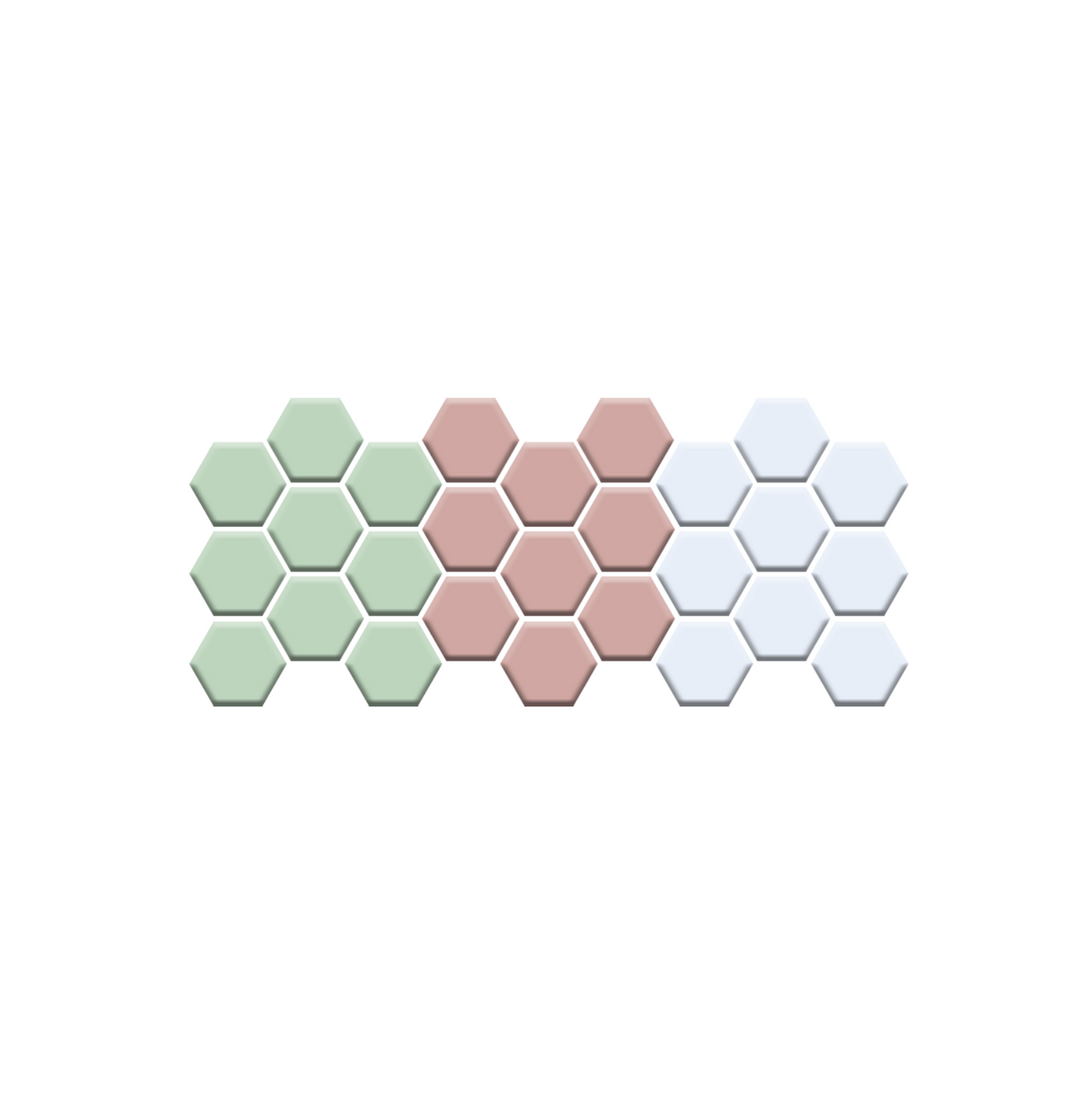 Mountain View 4 pc. | Pinnacle Hexagon Patterns