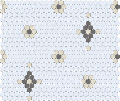 Mountain View 4 pc. | Pinnacle Hexagon Patterns