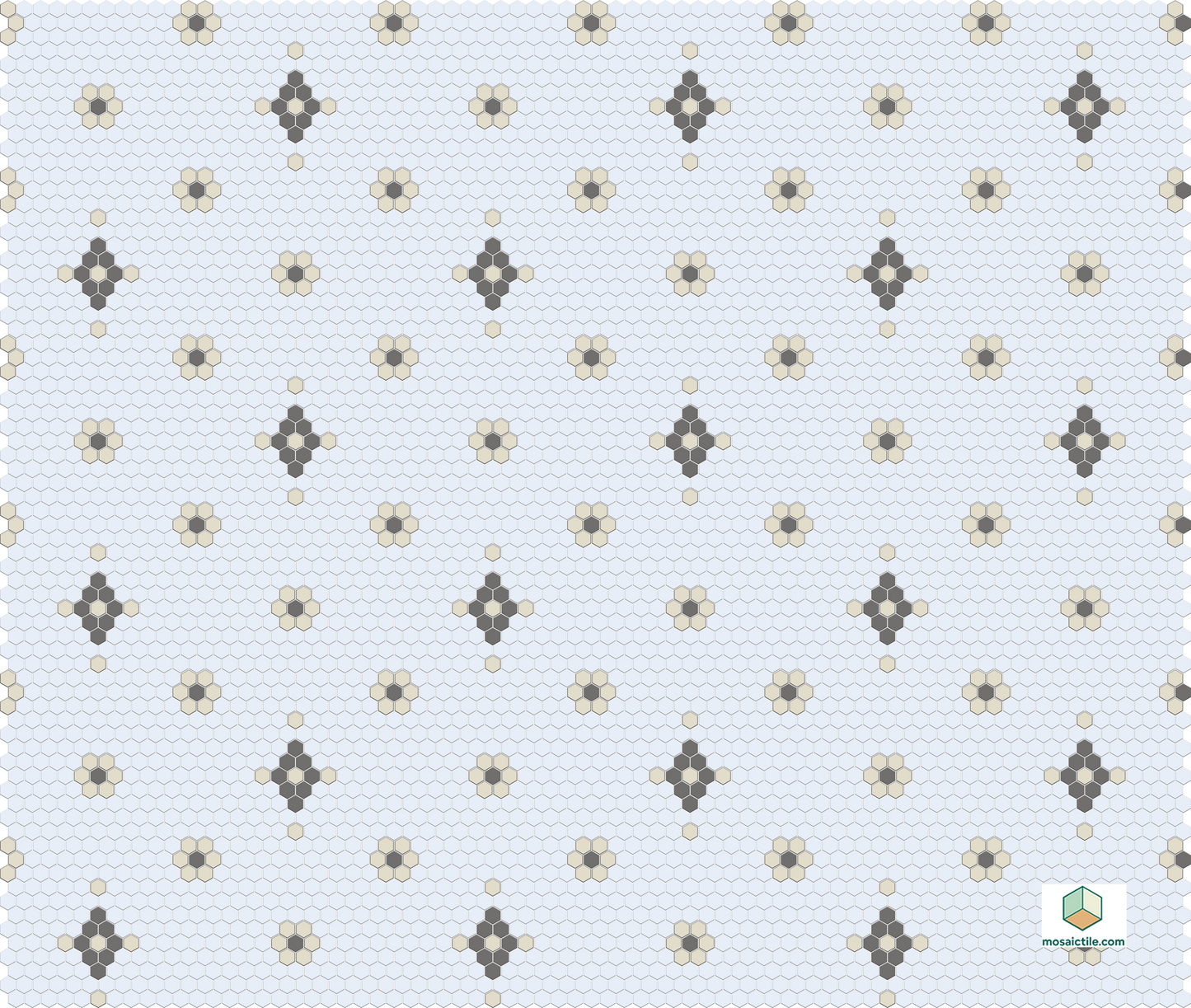 Mountain View 4 pc. | Pinnacle Hexagon Patterns