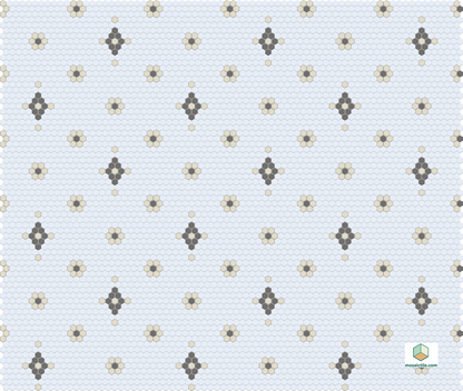 Mountain View 4 pc. | Pinnacle Hexagon Patterns