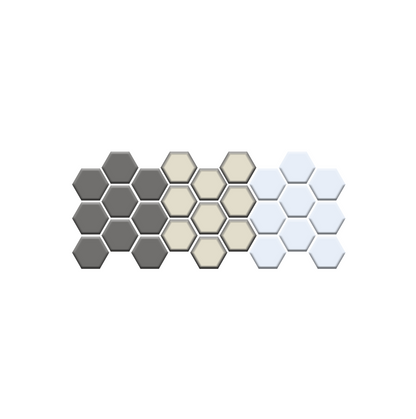 Mountain View 4 pc. | Pinnacle Hexagon Patterns