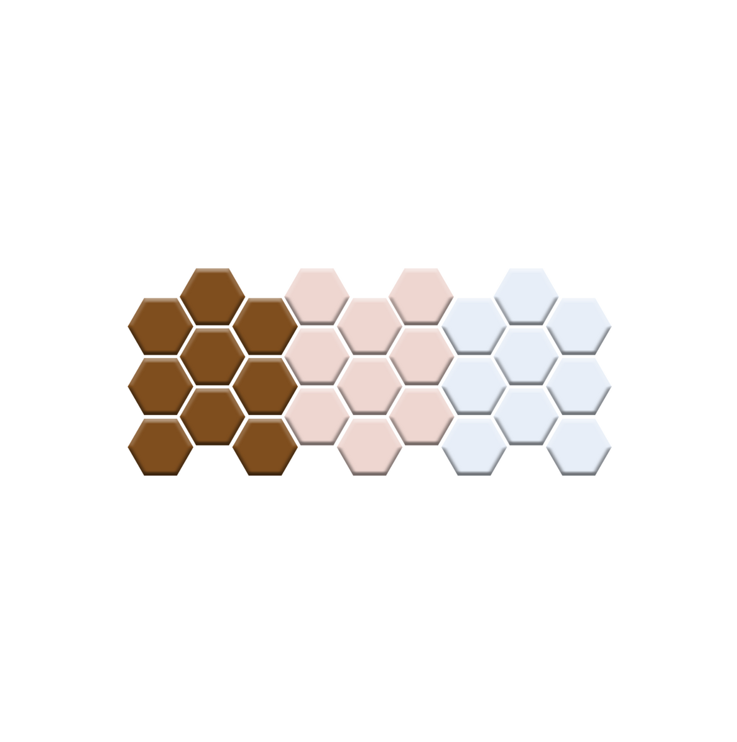 Mountain View 4 pc. | Pinnacle Hexagon Patterns