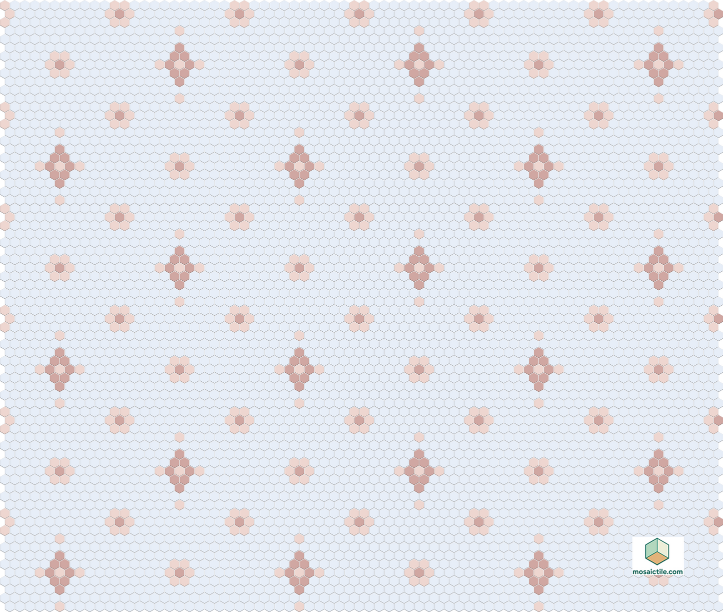 Mountain View 4 pc. | Pinnacle Hexagon Patterns