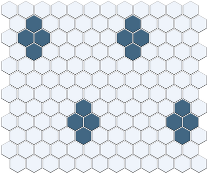 Repeating Quad | Pinnacle Hexagon Patterns