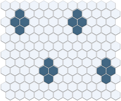 Repeating Quad | Pinnacle Hexagon Patterns