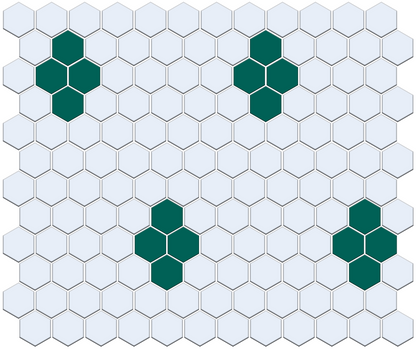 Repeating Quad | Pinnacle Hexagon Patterns