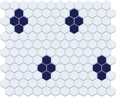 Repeating Quad | Pinnacle Hexagon Patterns