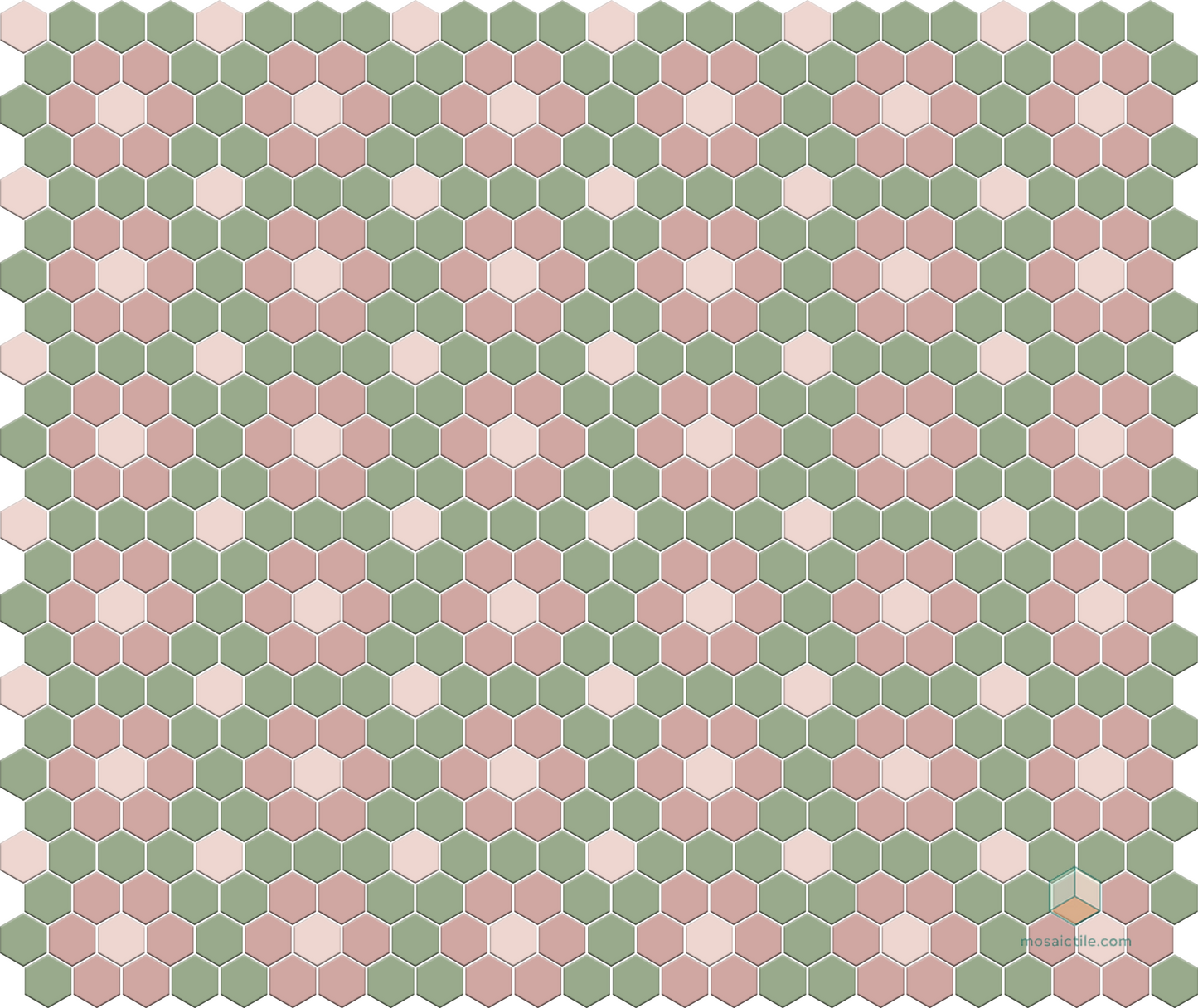 Rosette and Dot | Pinnacle Hexagon Patterns