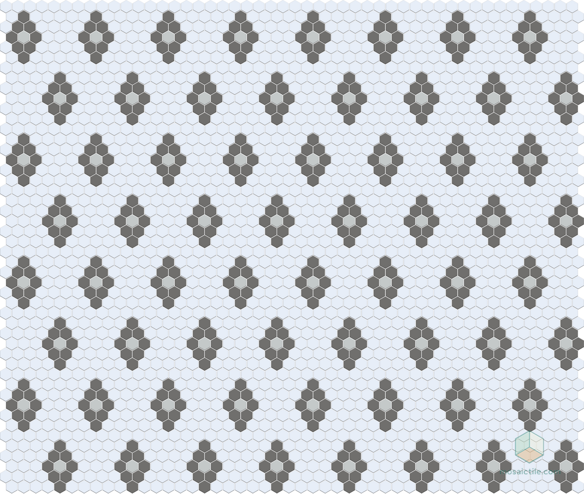 Repeating Diamonds | Pinnacle Hexagon Pattern
