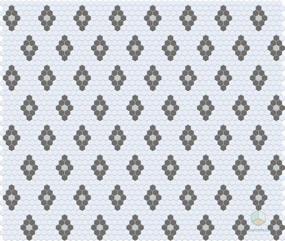 Repeating Diamonds | Pinnacle Hexagon Pattern
